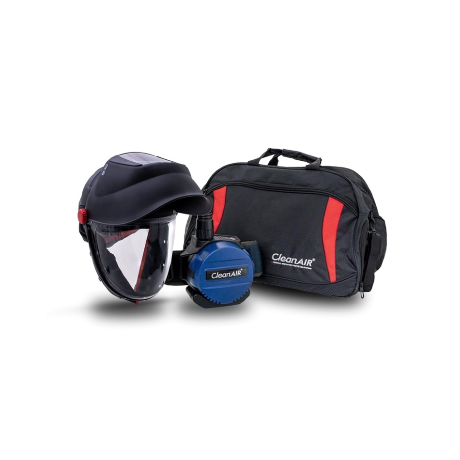 Maxisafe CleanAIR CA-40GW Flip Up Welding Hard Hat and Basic PAPR Kit
