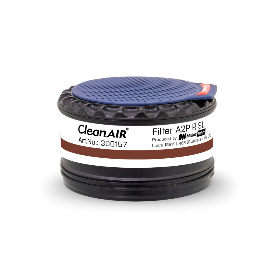 Maxisafe CleanAIR Filter A2P R SL Thread TR110 (2 Pieces)