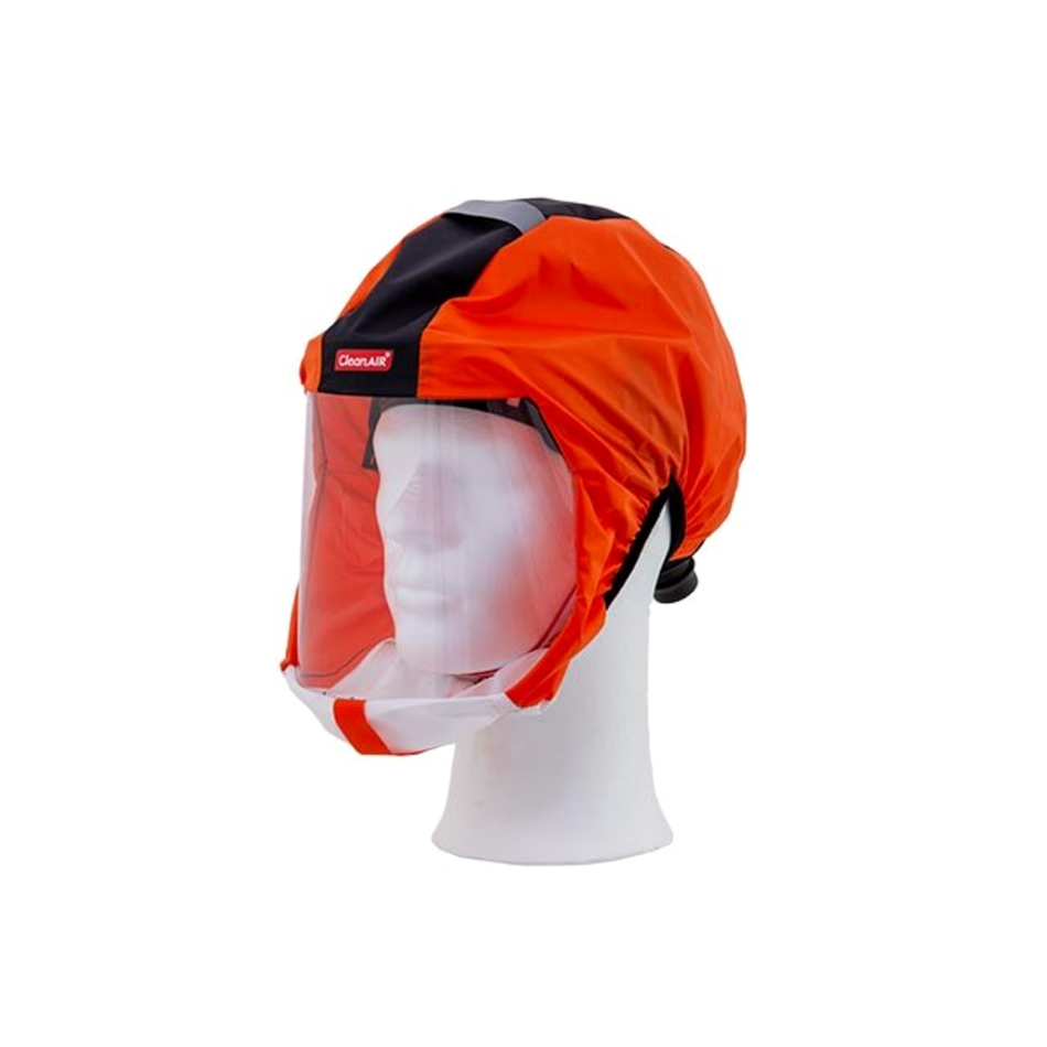 Maxisafe CleanAIR Protective Short Respiratory Hood CA-1 Orange