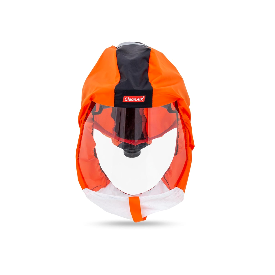 Maxisafe CleanAIR Protective Short Respiratory Hood CA-1 Orange
