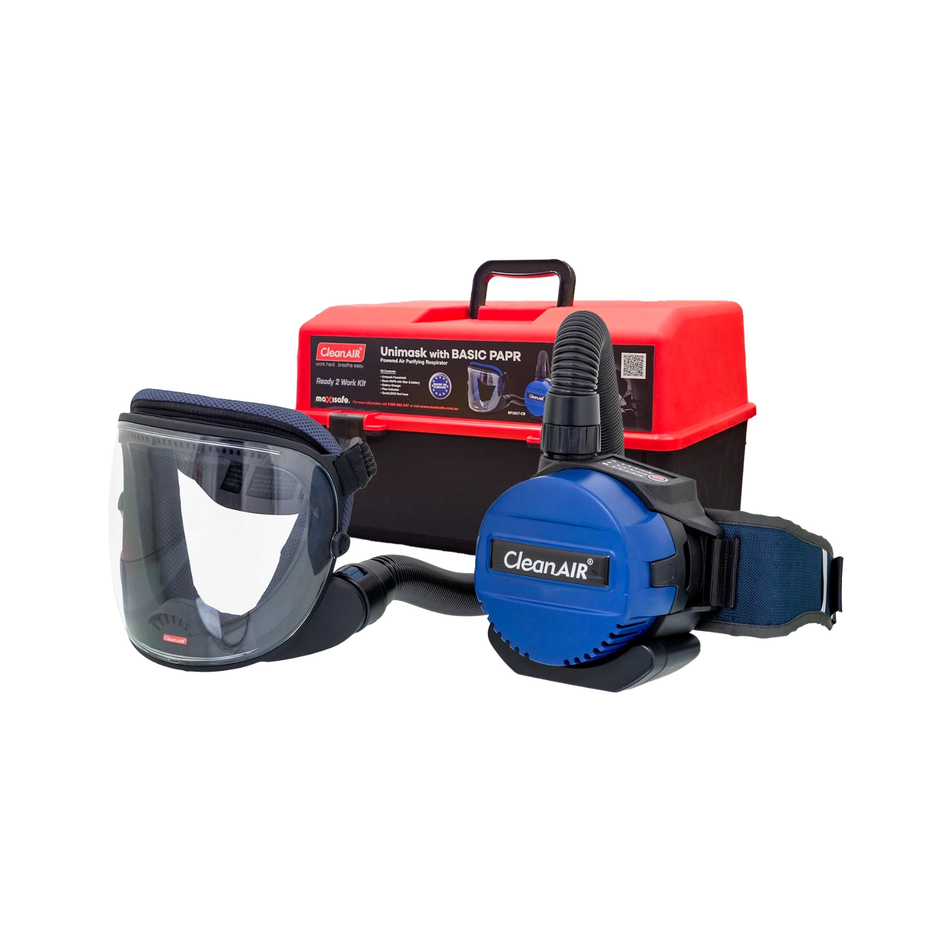 Maxisafe CleanAIR UniMask and Basic PAPR Kit