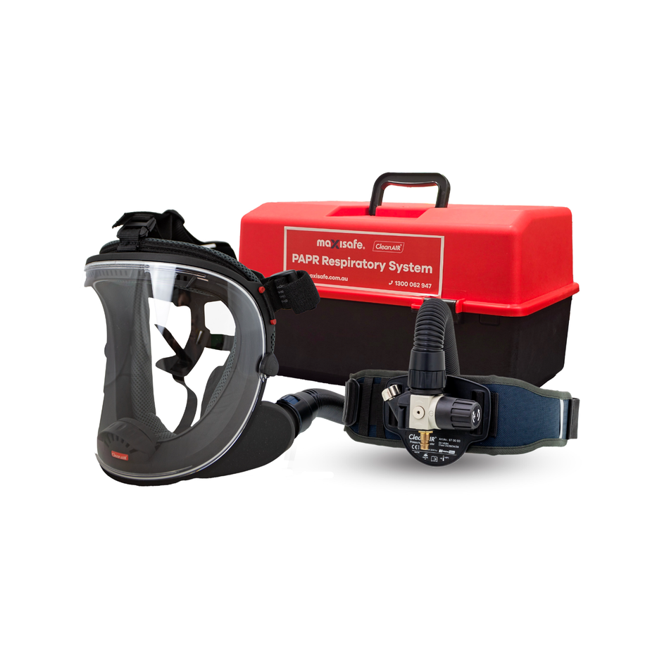 Maxisafe CleanAIR UniMask with 5 Point Harness and Airline Kit