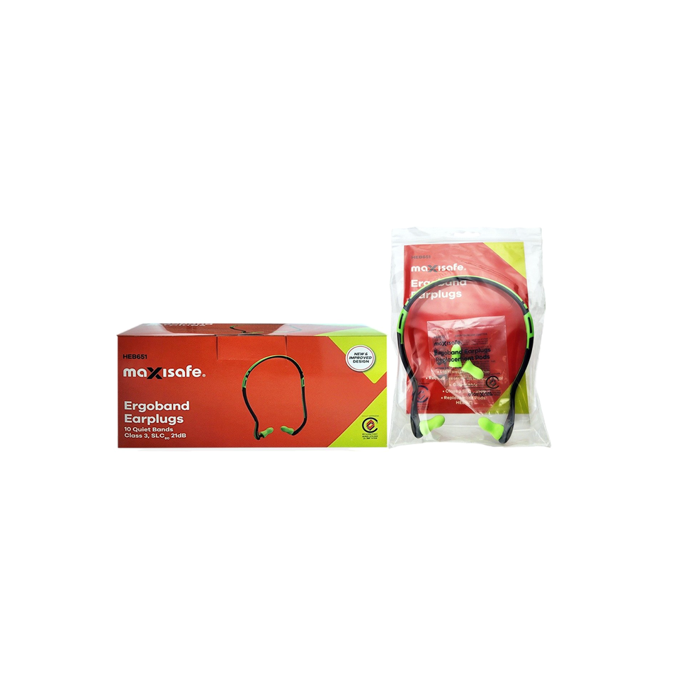 Maxisafe Ergoband Earplugs