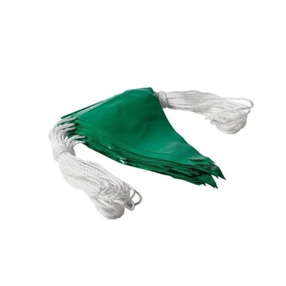 Maxisafe Green Bunting Flag Line