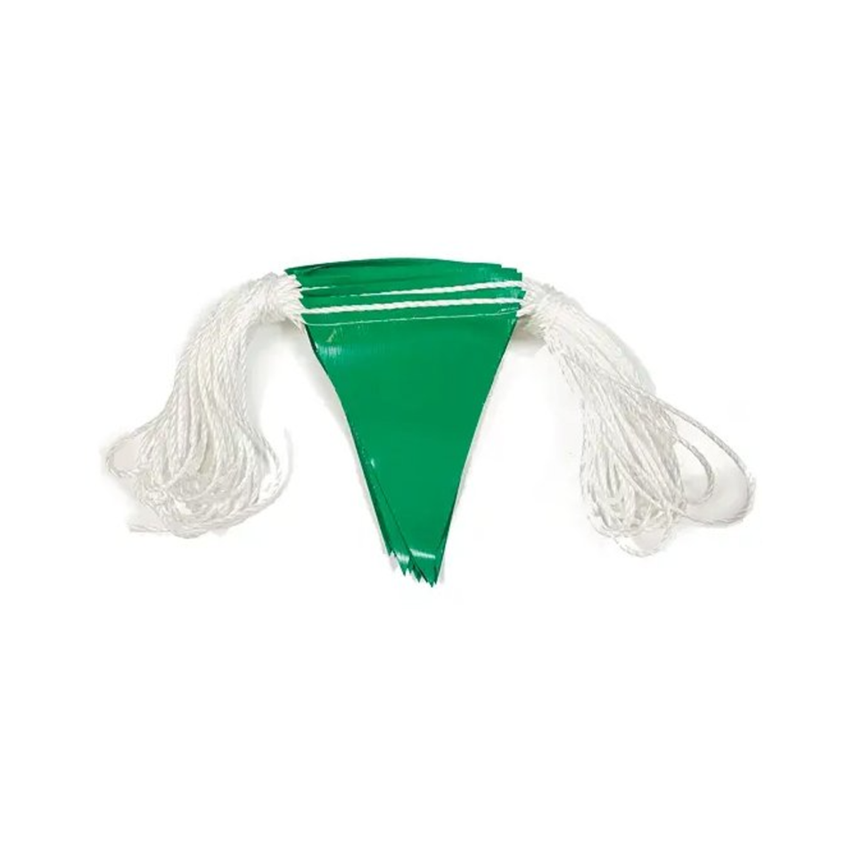 Maxisafe Green Bunting Flag Line