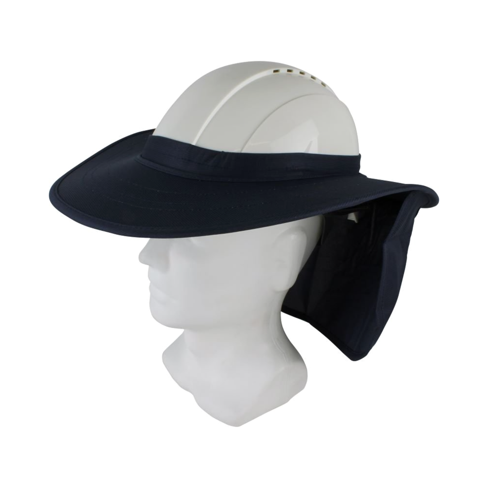 Maxisafe Hard Hat Brim with Neck Flap