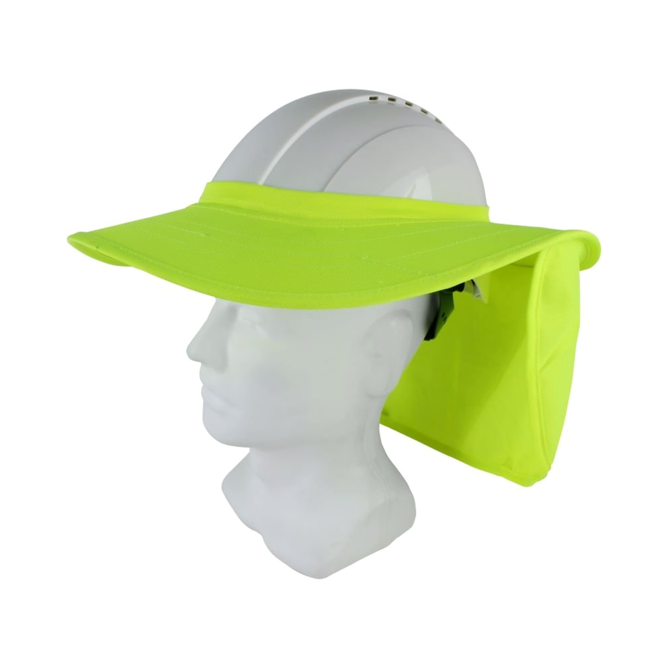 Maxisafe Hard Hat Brim with Neck Flap