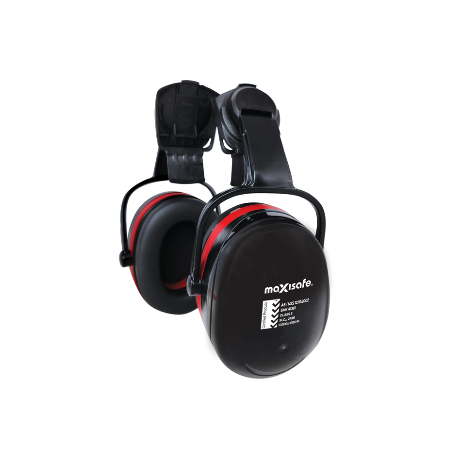Maxisafe Helmet Earmuff 27dB Class 5