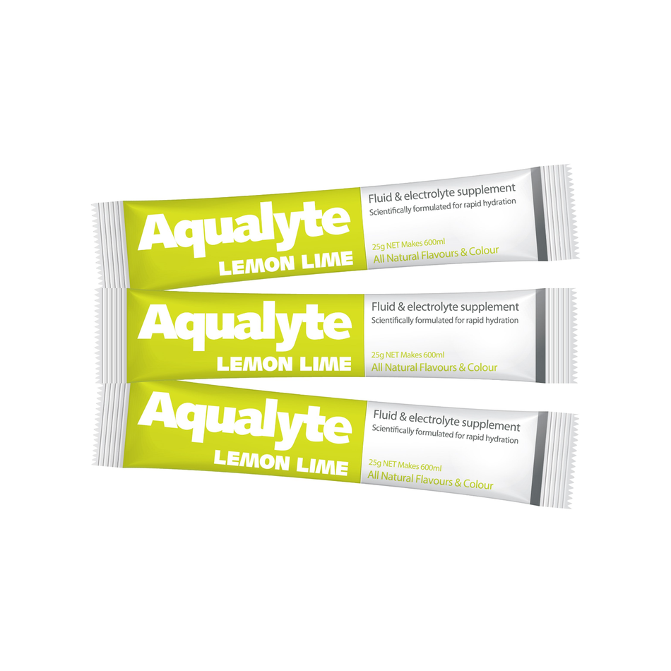 Maxisafe Aqualyte Lemon Lime Flavour 25g Sachets Box of 250