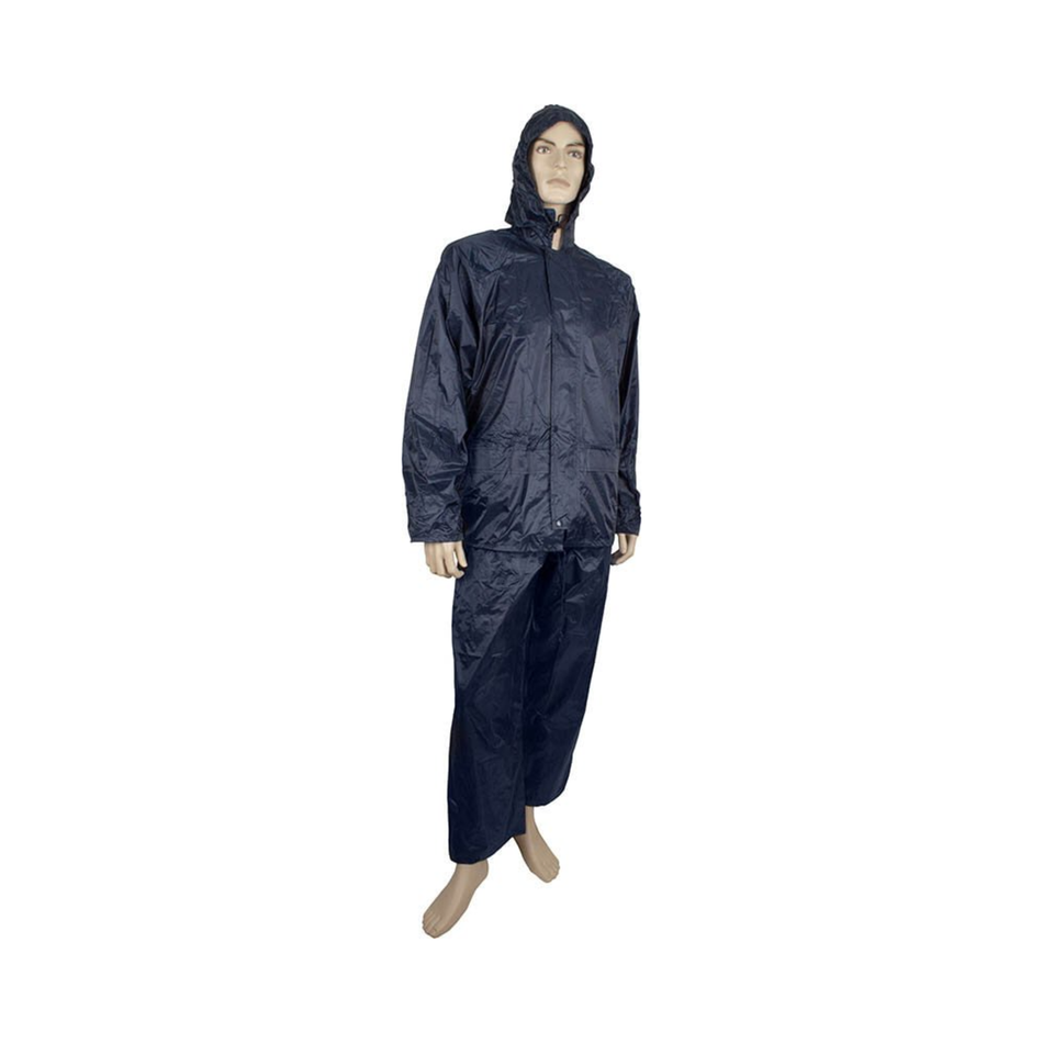 Maxisafe Navy PVC Rainsuit