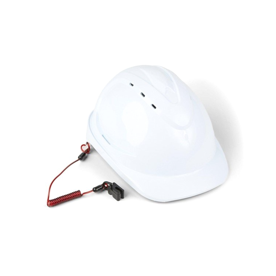 Maxisafe Non Conductive Coil Hard Hat Tether