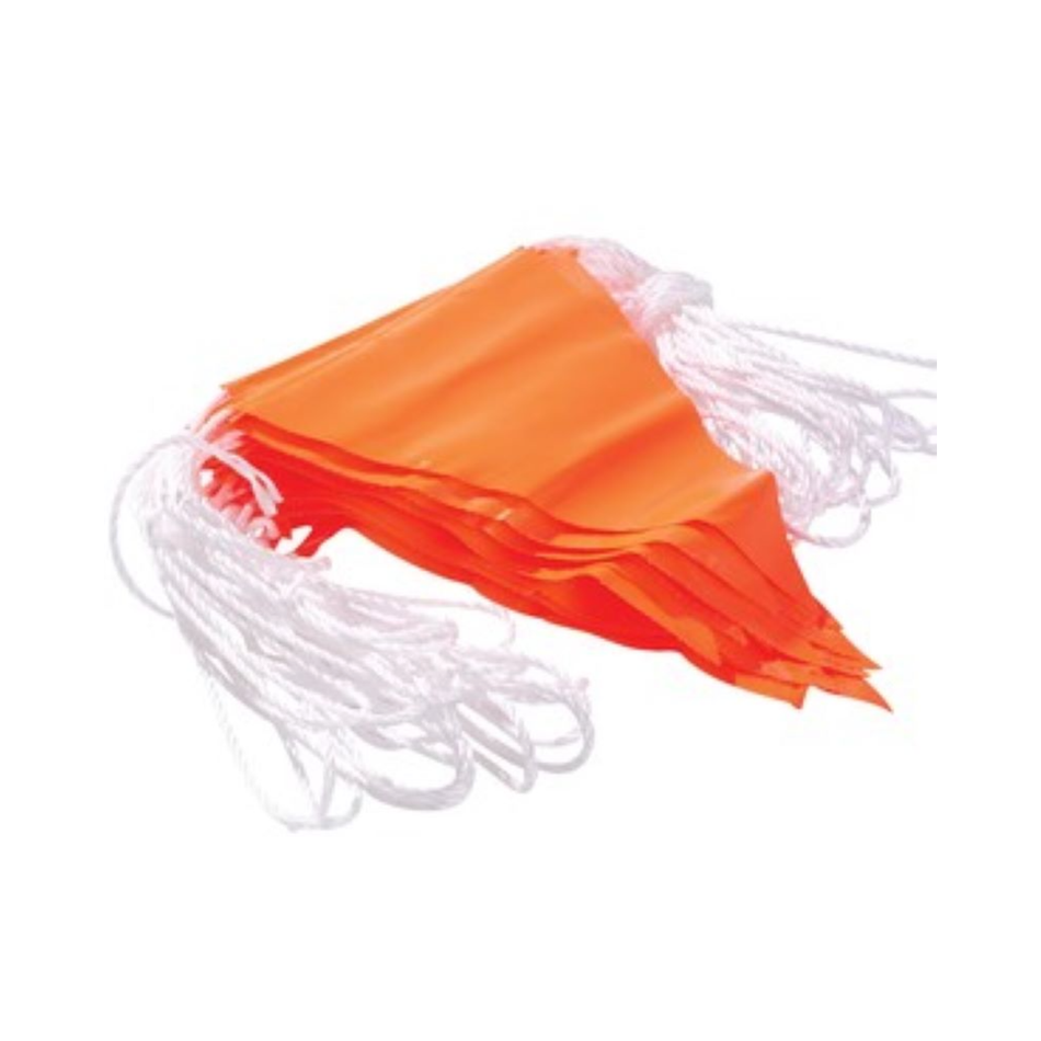 Maxisafe Orange Bunting Flag Line