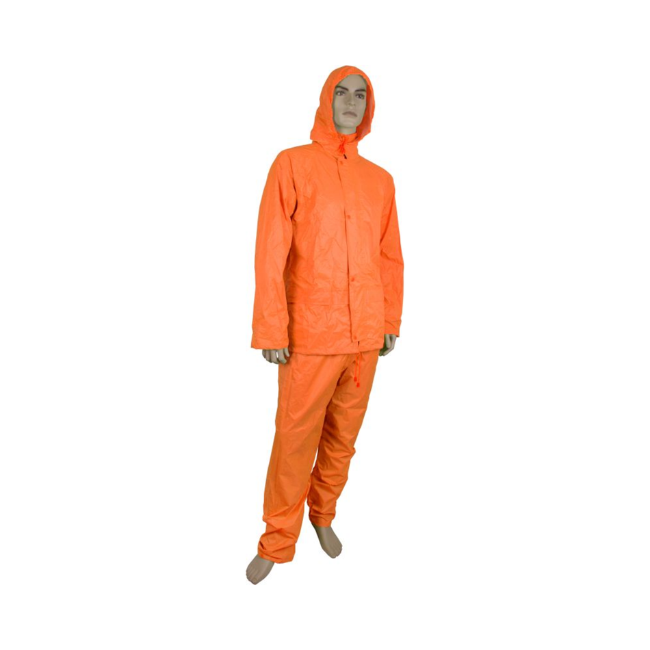 Maxisafe Orange PVC Rainsuit