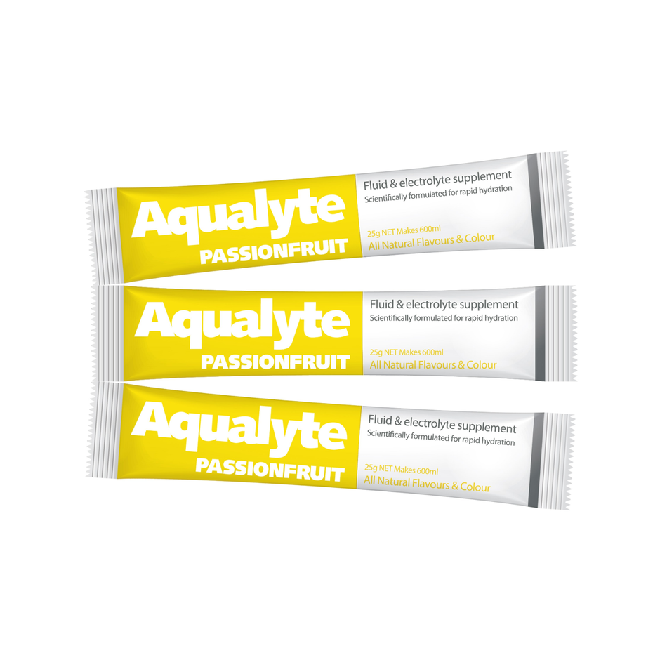 Maxisafe Aqualyte Passionfruit Flavour 25g Sachets Box of 250