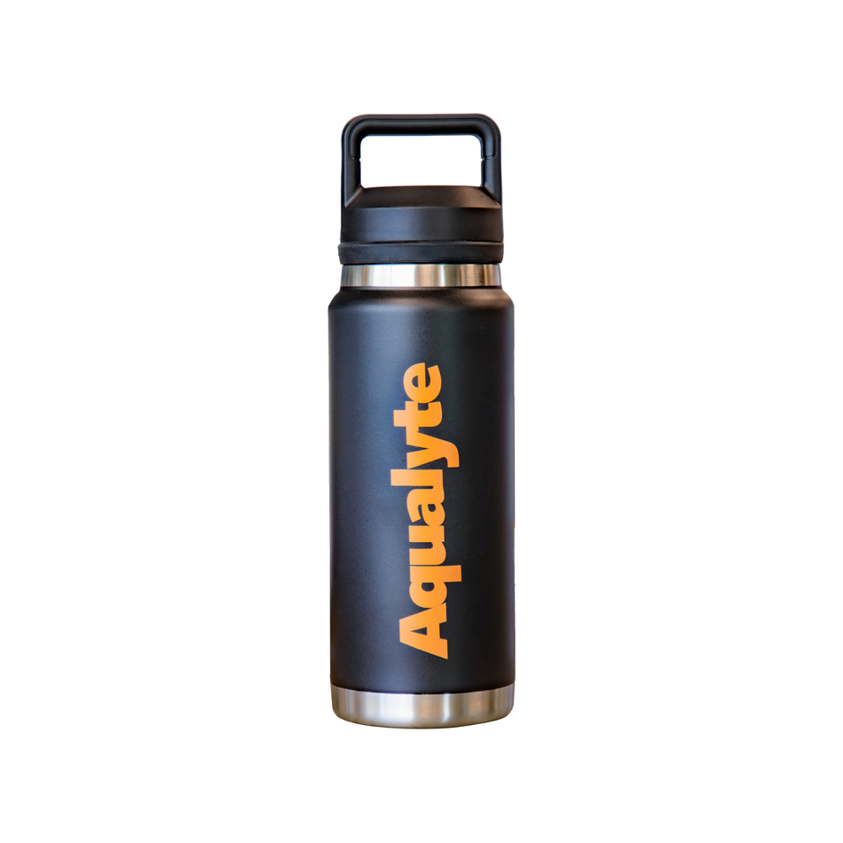 Maxisafe SS 800ml Aqualyte Bottle Black