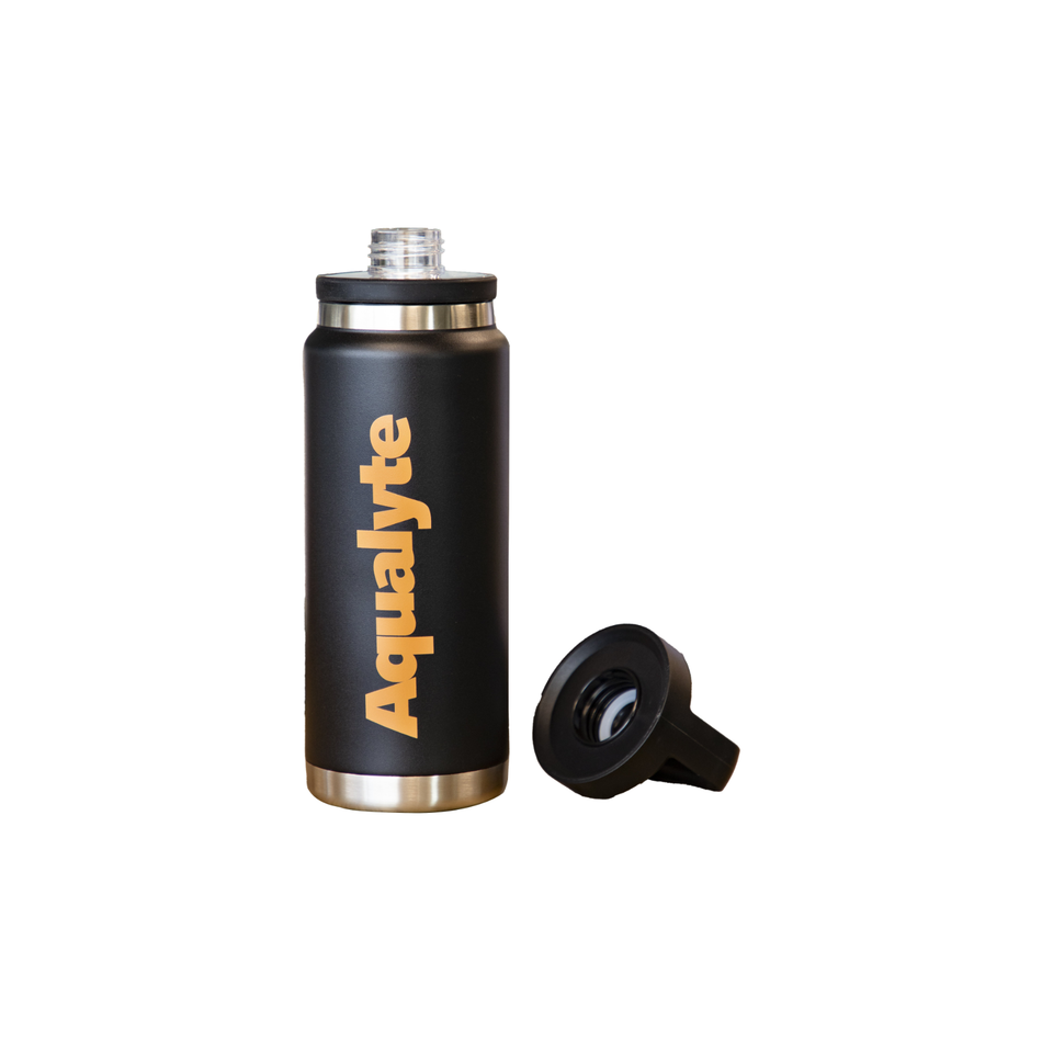 Maxisafe SS 800ml Aqualyte Bottle Black