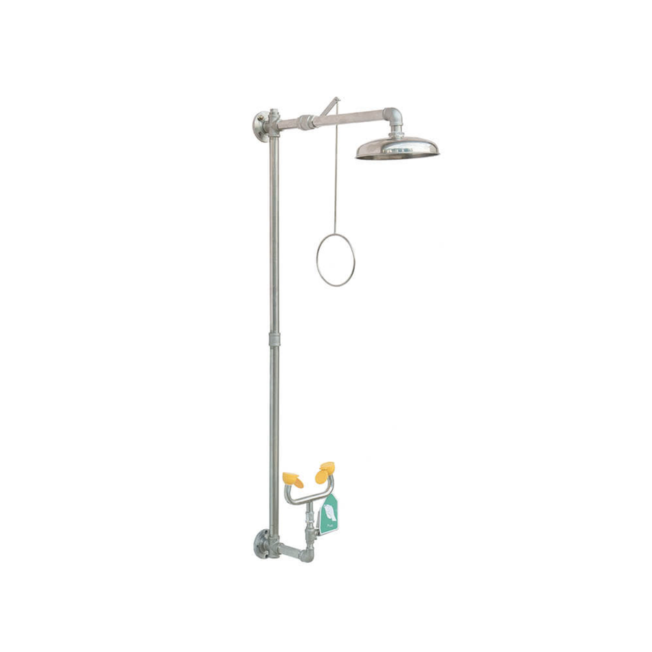 Maxisafe SST Wall Mounted Shower and Eye Face Wash Unit