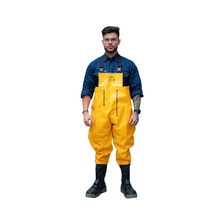 Maxisafe Stimela XP Wader Suit and Gumboots with Metatarsal Protection