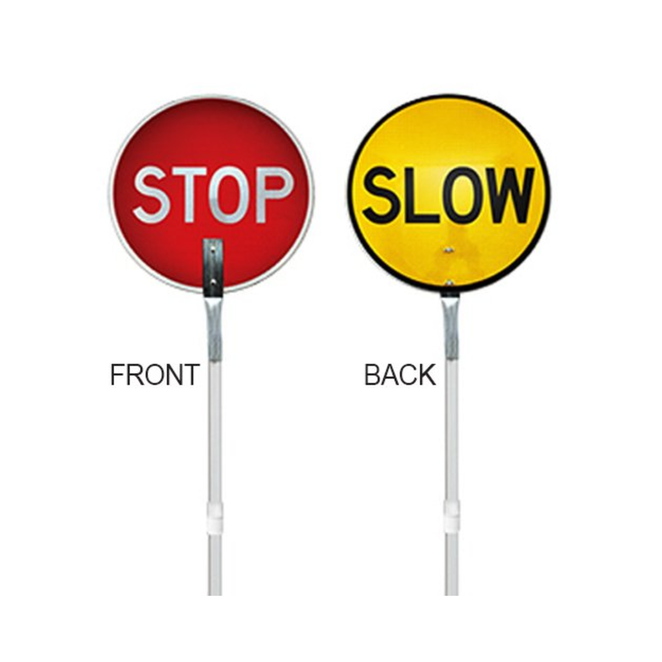 Maxisafe Stop Slow Baton with Extendable Aluminium Handle