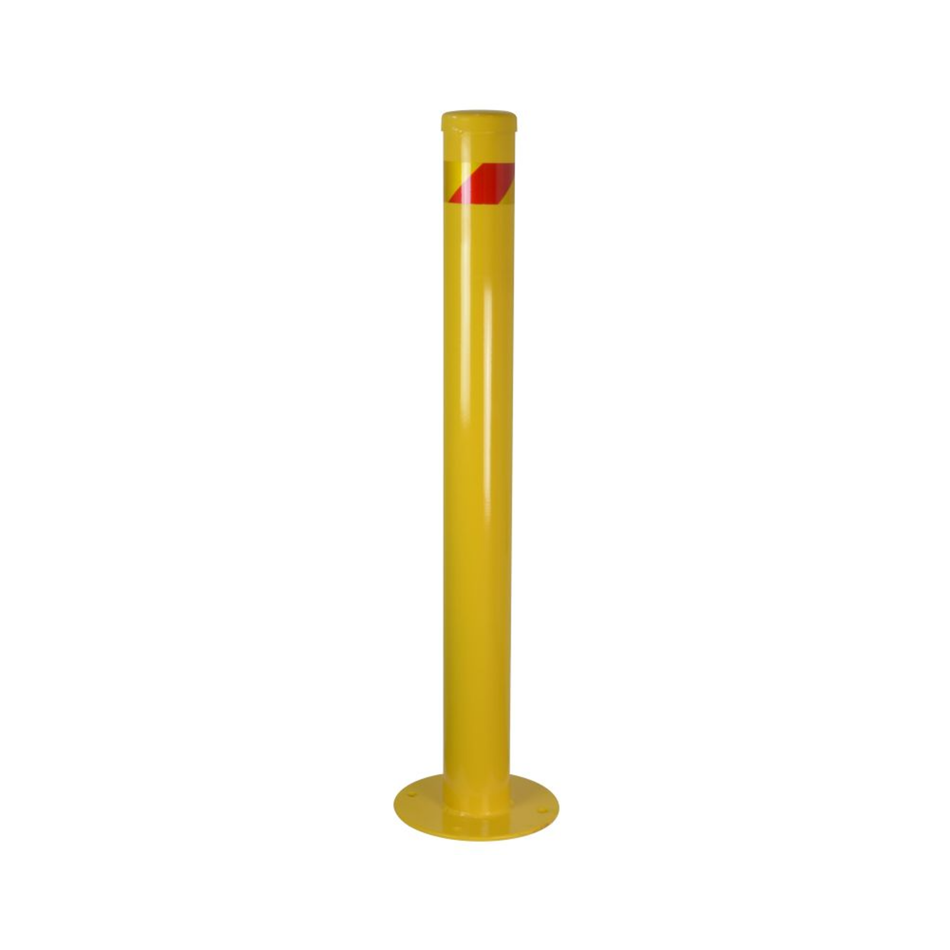 Maxisafe Surface Mount Steel Bollard Yellow