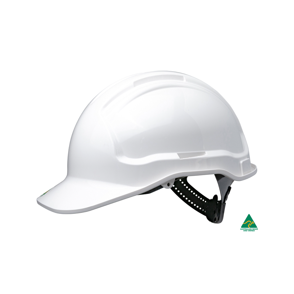 Maxisafe Tuffgard Non Vented Hard Hat Sliplock Harness
