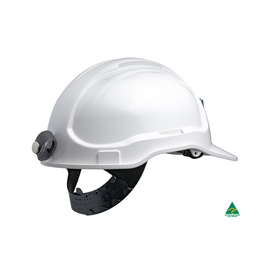 Maxisafe Tuffgard Non Vented Hard Hat Sliplock Harness Metal Lamp Bracket