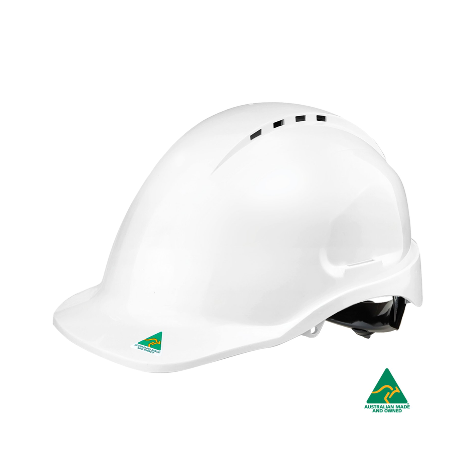 Maxisafe Vented Hard Hat Ratchet Harness