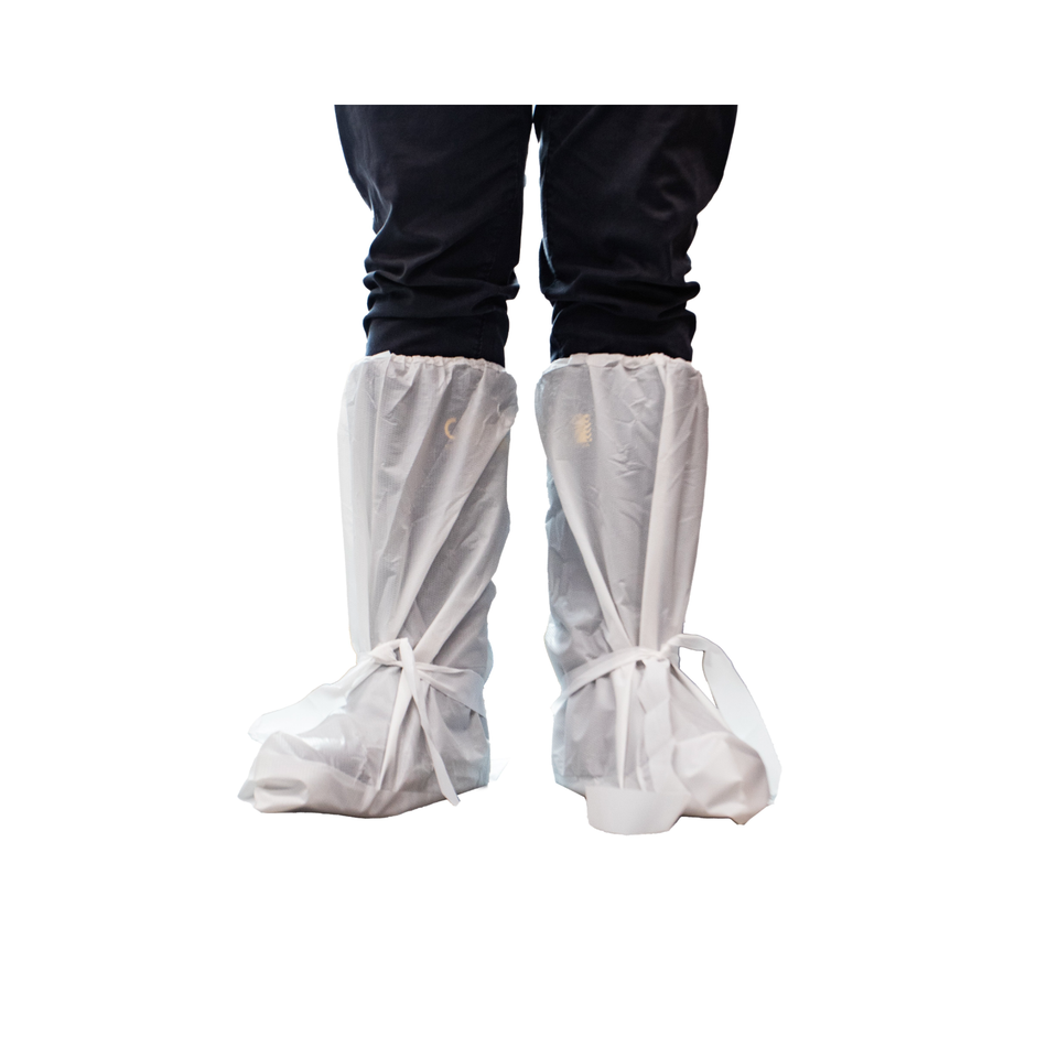Maxisafe Waterproof CPE Boot Cover Pack of 25 Pairs