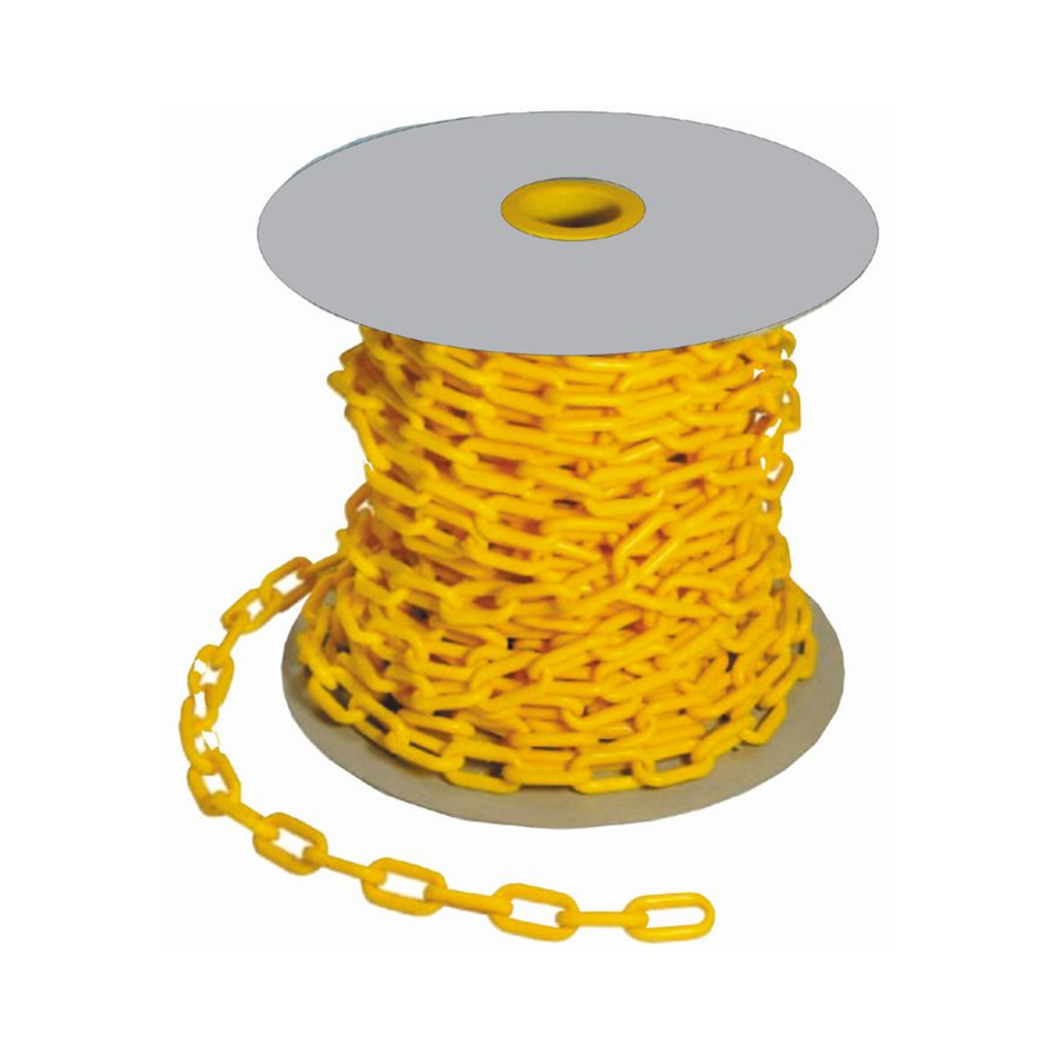 Maxisafe Yellow Safety Chain 40m Roll