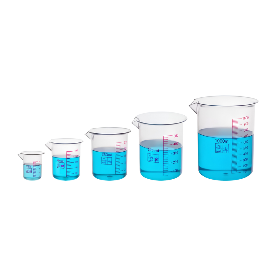 Polycarbonate, Beakers Set