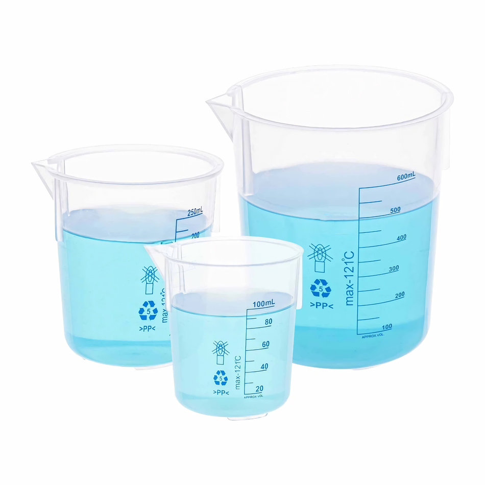 PP, Beaker Printed Stackable