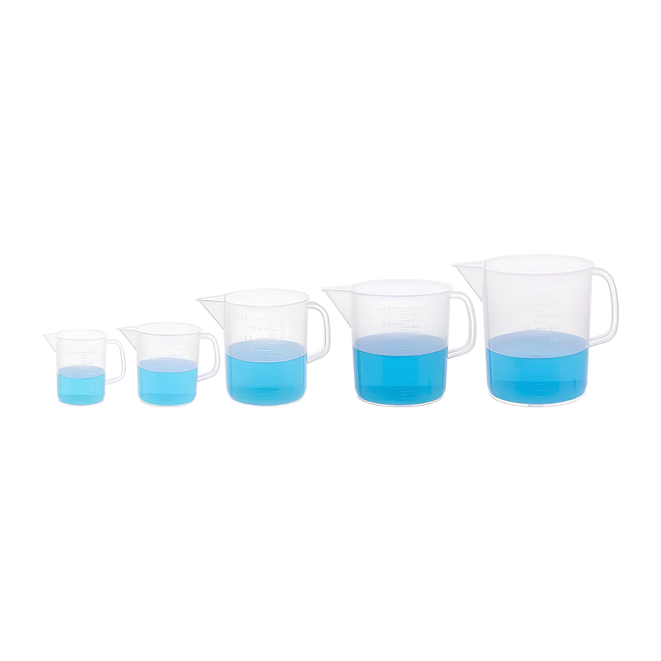PP, Beaker with Handle Measuring Jug