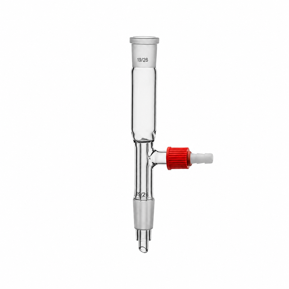Receiver Adapter With Vacuum Connection, Straight Type