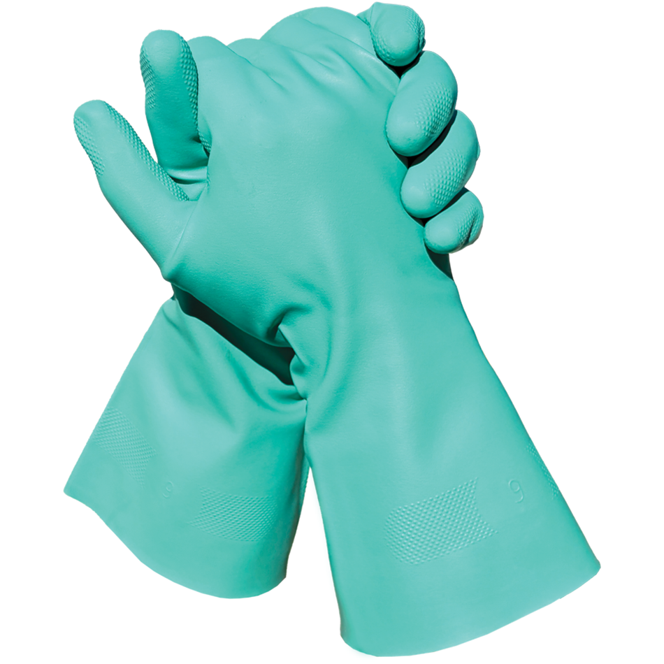 TGC Green Chloronite All Purpose Chemical Resistant Gloves