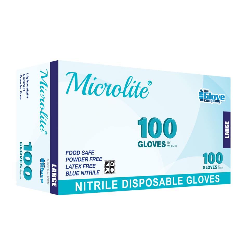TGC Microlite Nitrile Disposable Gloves