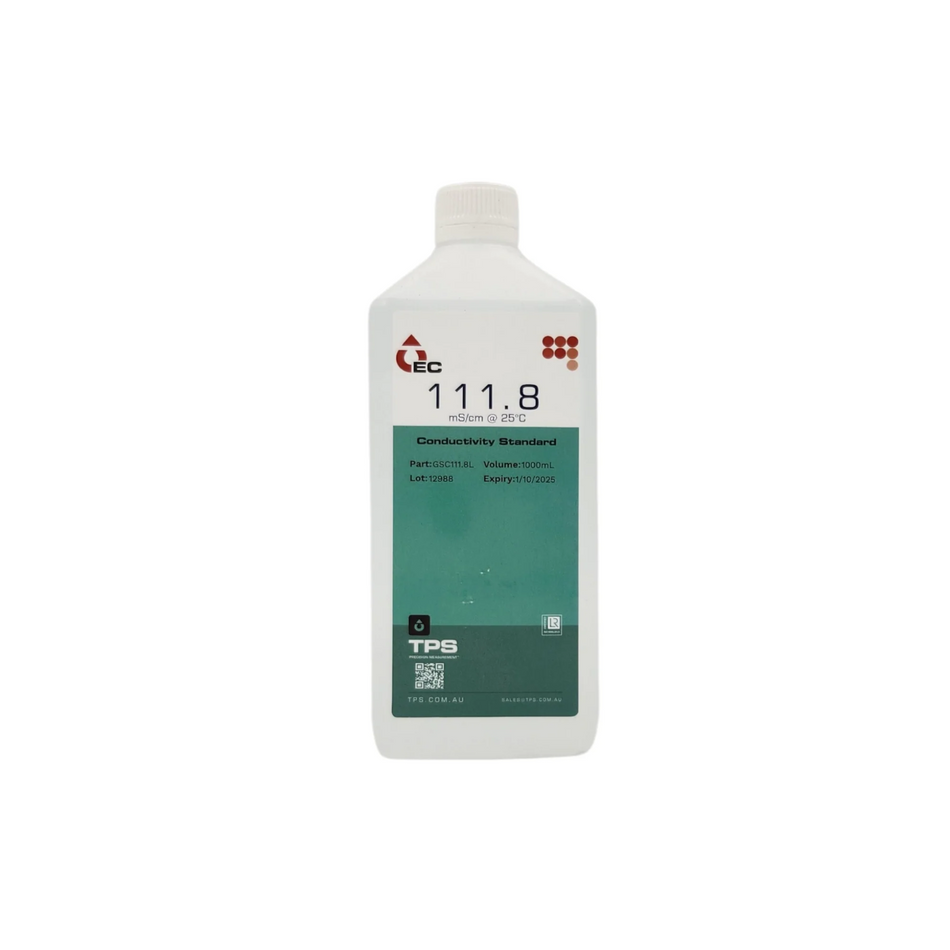 TPS, Conductivity Standard, 111.8 mS/cm - 1 Litre
