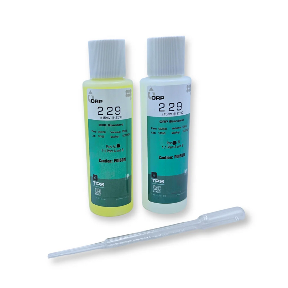 TPS, ORP Standard - Zobell, 231 mV, Part A & B, 2x 100ml