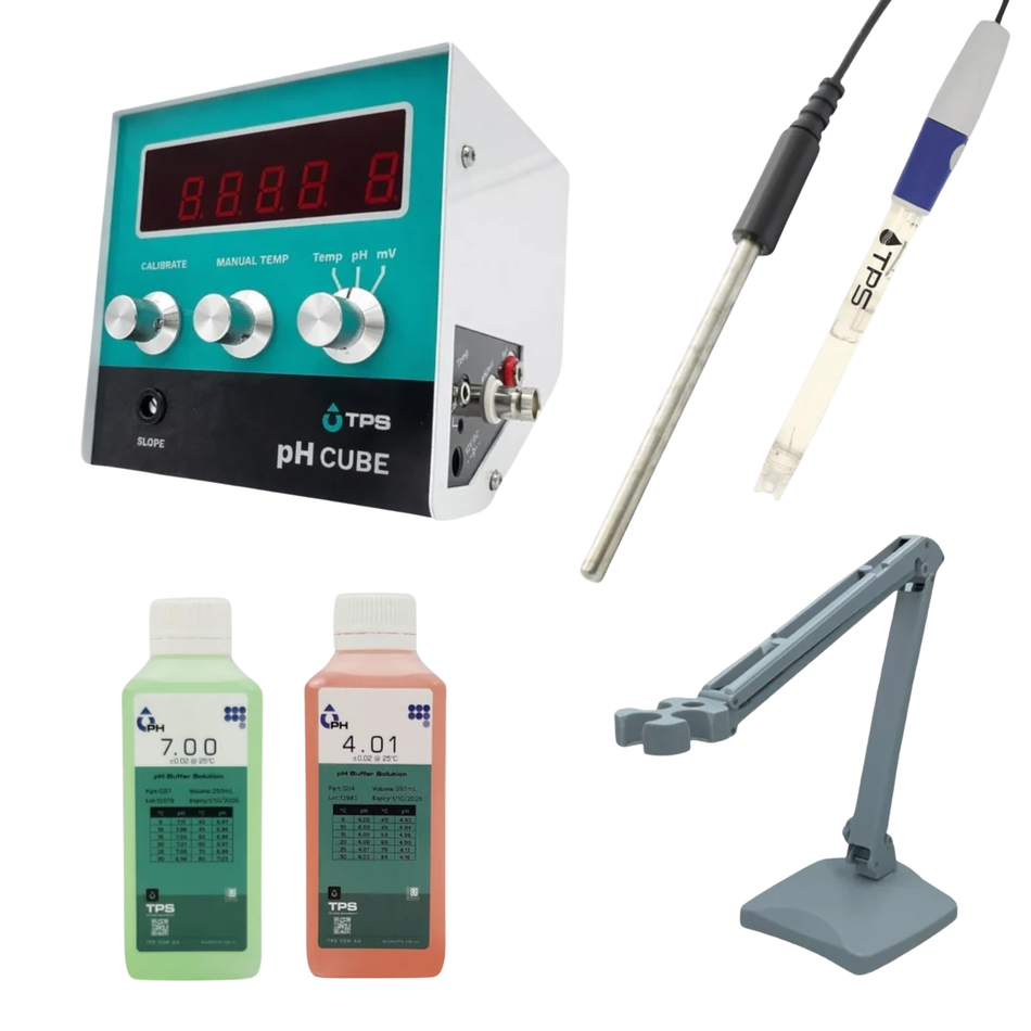 TPS, pH Cube | pH-ORP-Temp Meter