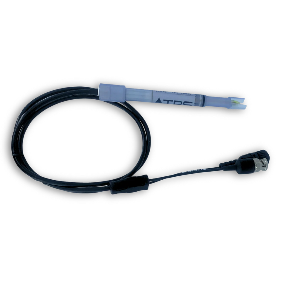 TPS, pH & Temp Sensor - IJ, Plastic, AgCl, 1m BNC