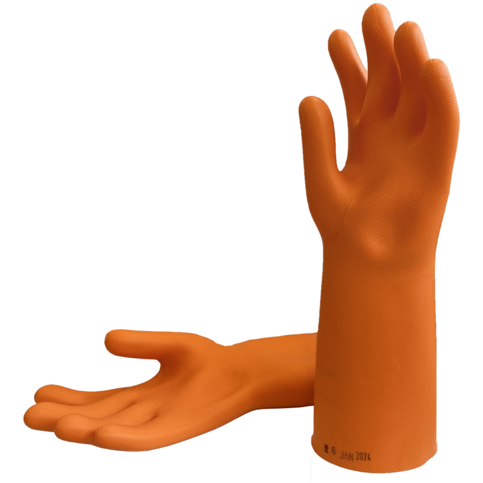 TGC Voltage Rubber Dielectric Glove (Class 0) 1000V AC rms