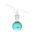 Gas Washing Bottle - Flat Bottom Flask