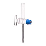 Stopcock Straight with Screw Type Needle Valve with PTFE key (Rotaflow)